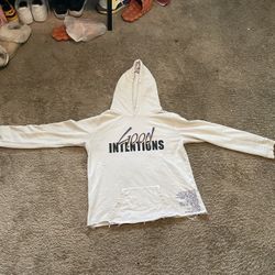 VLONE x NAV 'Doves Good Intentions' Hoodie Sweatshirt - Medium