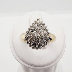 10k Gold 3/4ctw SI Diamond Ring