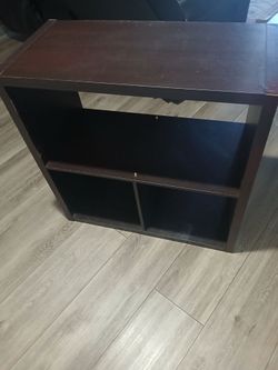 Brown Shelf 30Lx30Hx30Wx18D