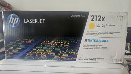 HP laser jet  212X yellow