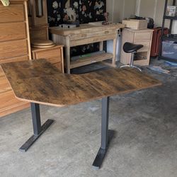 Electric Standing Corner Desk