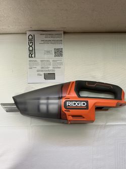 RIDGID. 18V Lithium Ion Cordless Handheld Vacuum(Tool Only).