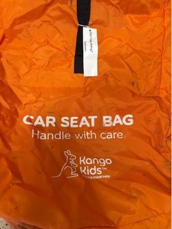 Car seat travel backpacks