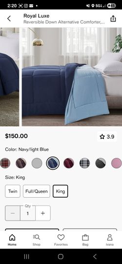 Reversible Comforter