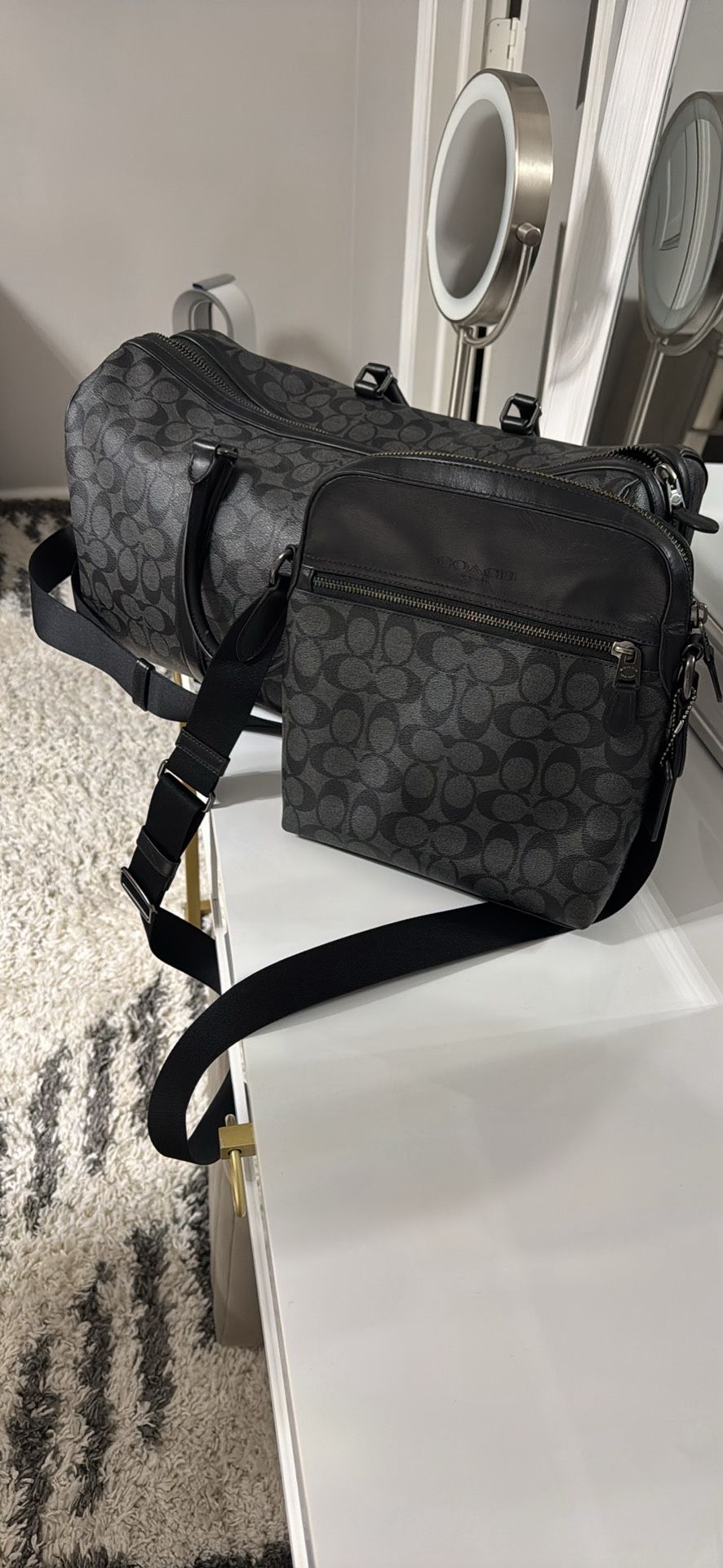 Travel bag and mini bag