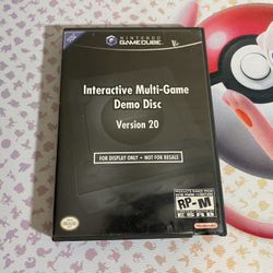 Interactive Multi-Game Demo Disc Version 20 (Nintendo Gamecube)