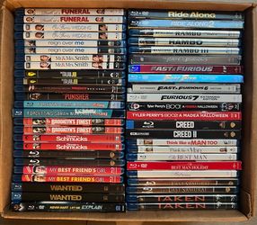 Blu-rays for sale $3 each