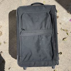 TUMI 2-Wheel Black Ballistic Nylon 22” Carry On Suitcase Luggage - Black - 2243D3