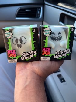 Needoh glowy ghost  squishy toy