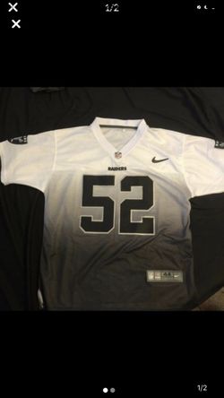 Khalil Mack Raiders Jersey size Large