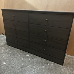 New Grey 8 Drawer Dresser