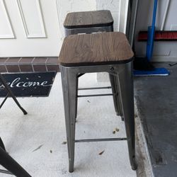 Metal  Stools 2