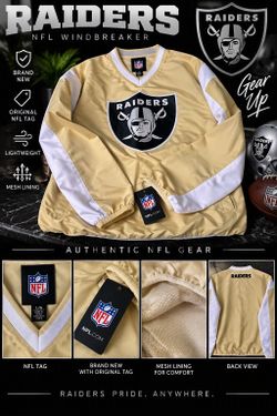 Las Vegas Raiders NFL Windbreaker Pullover Jacket