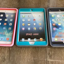 iPad mini 2/4 Shockproof Heavy Duty Rubber W/Hard Stand Case Cover
