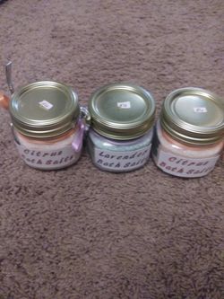 Homemade bath salts
