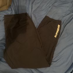 Supreme Track Pants Large 