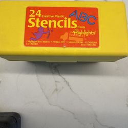 Stencils In A Case $1
