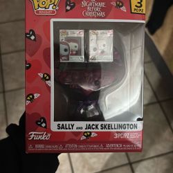 Jack & Sally Funko Pop Valentines Edition