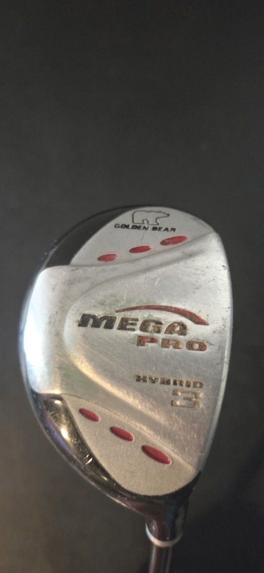 Golden Bear Mega Pro 3 Hybrid golf club. Driver 