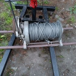Industrial WentchWith Cable 1000 Foot Of 9/ 16