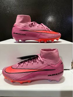Nike Mercurial Superfly 10 Elite AG Pink Flamingo Cleat FQ8339-600 Men Size 6