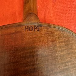 Made in Germany 1(contact info removed) HOPF Violin Vintage Antique