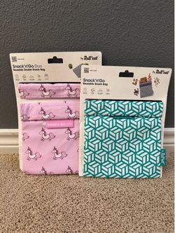 Reusable Snack Bag Bundle – Brand New