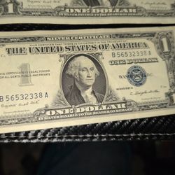 $1 Silver Cert.- ($5)