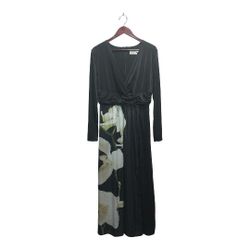 NWT Beautiful black & cream long dress by ALTUZARA Target colab.  Size XL