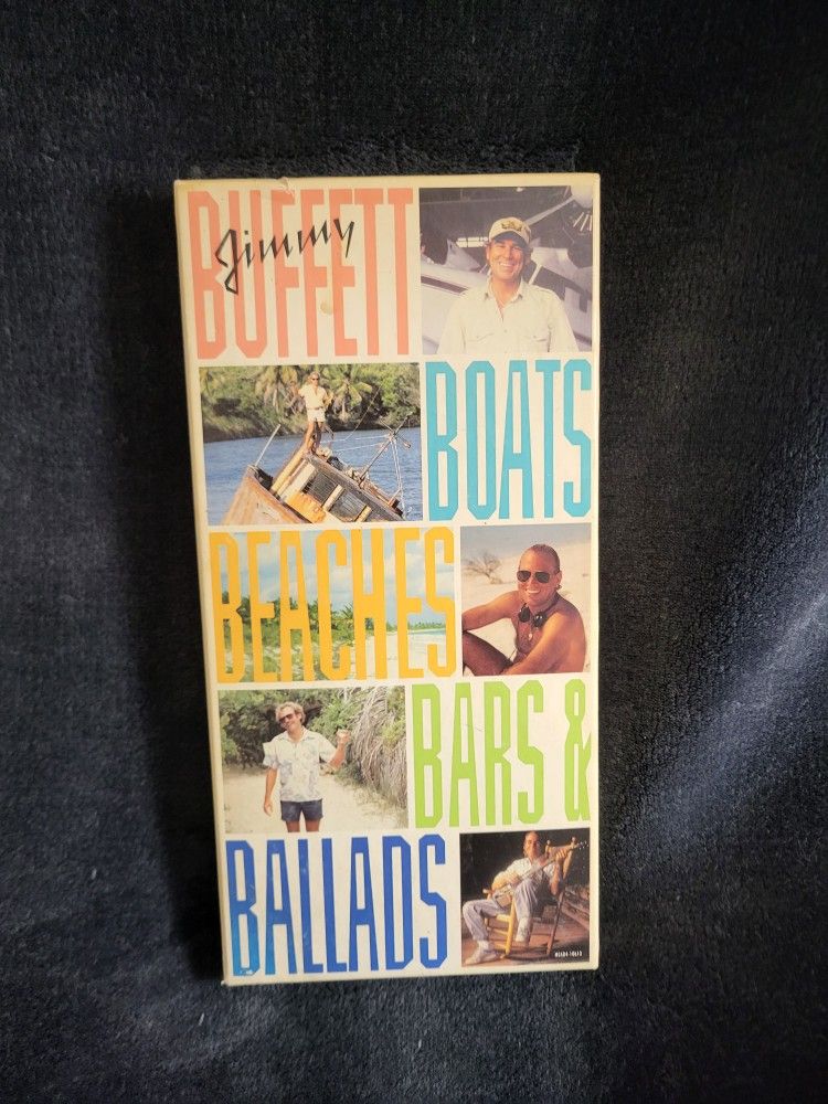 Jimmy Buffet 1992 Collectors 4 CD Box Set Boats, Beaches, Bars, And Ballads With Book!