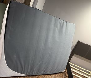 Queen size bed frame and mattress -  new