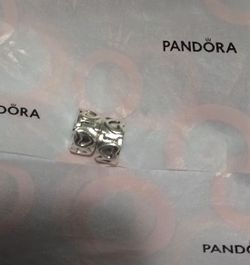 Pandora Row of Hearts Clip Pandora Clip Charm