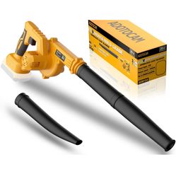 Cordless Leaf Blower for Dewalt 20V Max Battery(Not Battery), 130 MPH Electric Leaf Blower, Variable Speed Battery Powered Leaf Blowers for Yard Lawn 