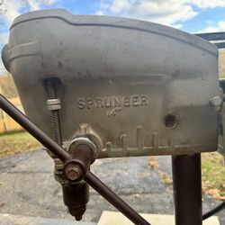 Vintage 14" Sprunger Drill Press – Built to Last - US Made