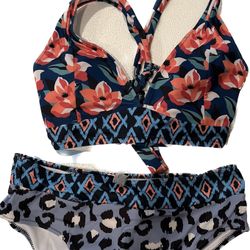 2pc Pretty Print Bikini 