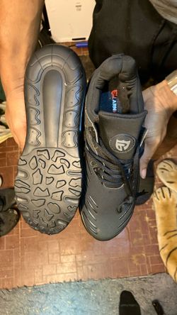 Steel Toe Black Work Boots - Never Worn