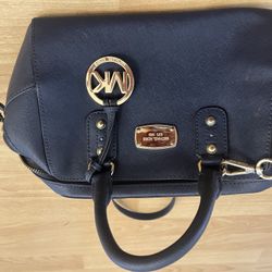 Micharl Kors Navy Blue Purse