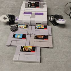 Vintage Nintendo Consoles And Games