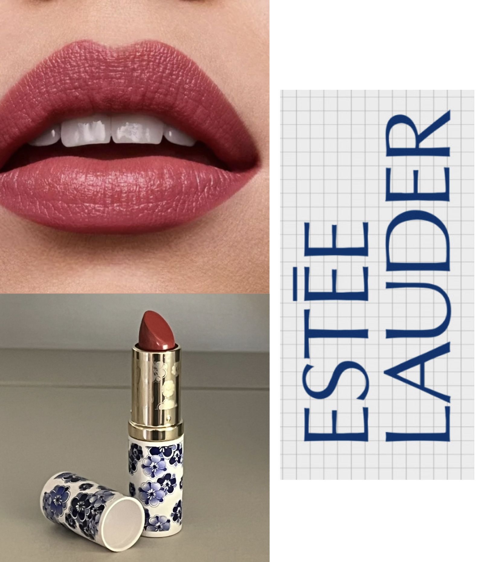 Brand NEW Estée Lauder Limited Edition Lipstick, Rose Goddess. Full Size.