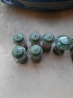 Coleman Camping Laterns and stoved