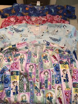 Nurse blouses size M/L