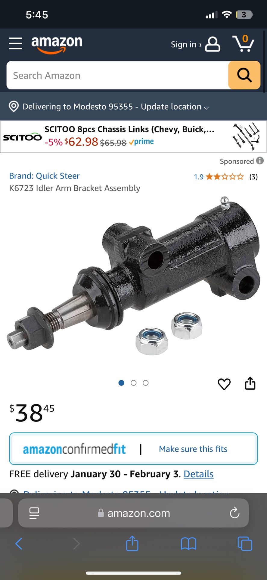 idle arm bracket assembly chevy 99-06