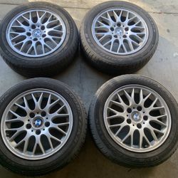 BMW RIMS WITH GOOD YEAR TIRES