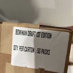 2021 Bowman Draft 1st Edition Baseball - 50-pack Box