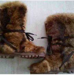 Bebe fur boots