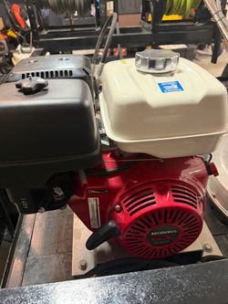 Pressure wash trailer set up