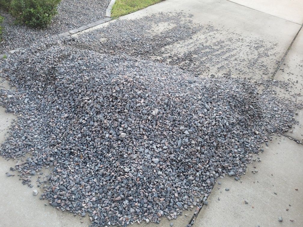 For Sale: Extra Grey And Pink Gravel