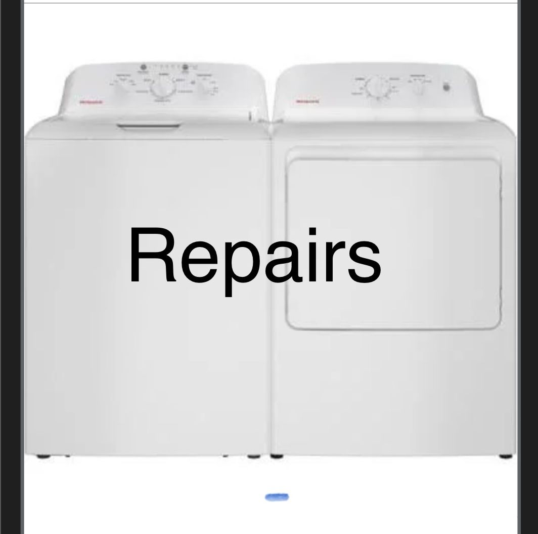 Washers and dryers repairs .