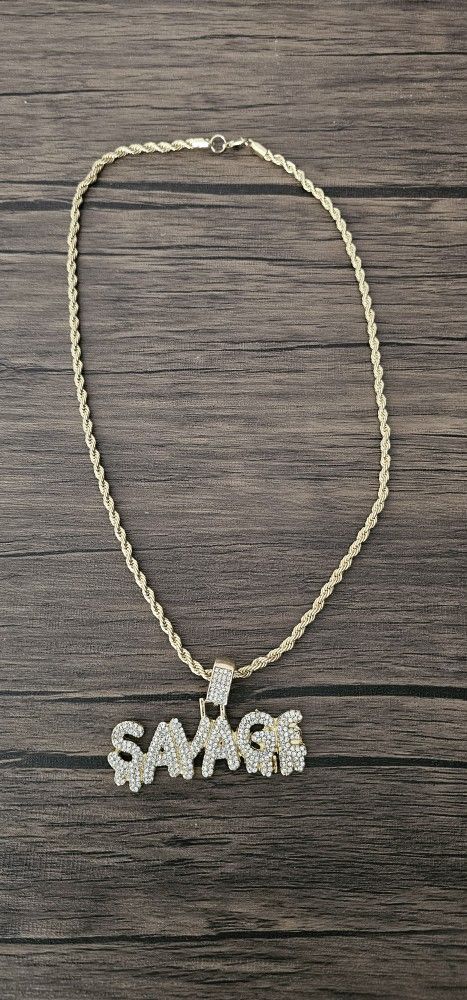 👑💎 Father’s Day Bling for the King! 👔🔥Cubic Zircon Men's Hip Hop Necklace Jewelry N89CN (20inch-Cuban chain)