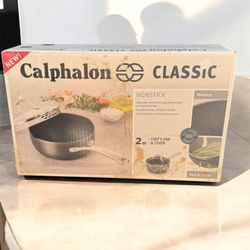 Calphalon Classic Nonstick Chef's Pan with Cover,